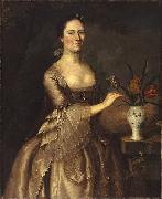 Joseph Blackburn Portrait of a Woman oil painting